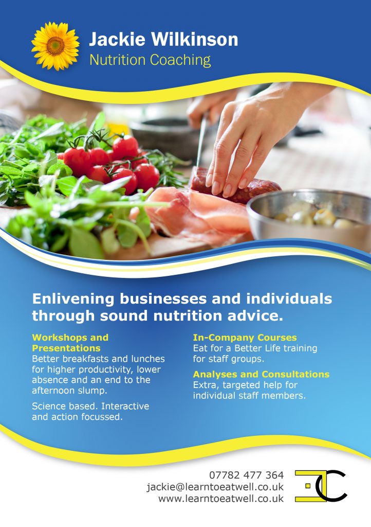 Eat for better bus flyer p1