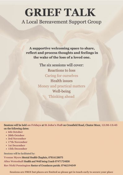 Bereavement Support Group - West Cumbria Mental Health Partnership